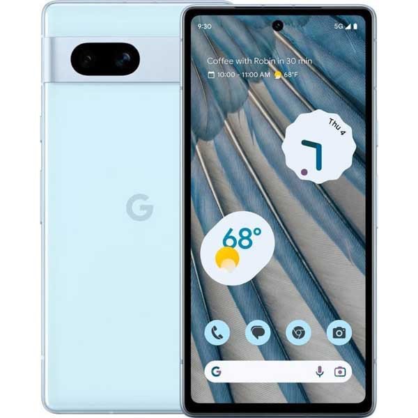 Google Pixel 7a smartphone, available at Mobitel UK Image